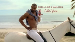 Old Spice commercial, example of P & G successful digital marketing campaign